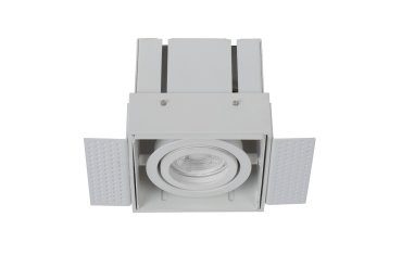 Lucide Trimless - Einbaustrahler - 97 x 97 mm, 97 x 97 mm Einbaumaß - weiß