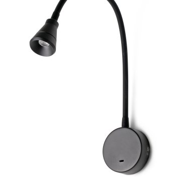 Faro Bell - Wandleuchte mit Schalter - 4 x 50 x 4 cm - 3W LED inkl. - mattschwarz
