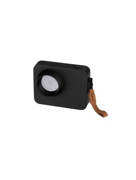 Nova Luce Kedros - wiederaufladbare Tischleuchte -  14 x 11 x 5 cm - 3W dimmbar LED inkl. - schwarz
