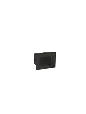 Nova Luce Olin - Wandeinbauleuchte - 10,2 x 7,8 x 5,8 cm - 3W LED inkl. - IP65 - dunkel anthrazit