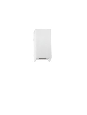 Nova Luce Elio - Außenwandleuchte - 7 x 13 x 6,2 cm -  6W LED inkl. - IP65 - Sand Weiß
