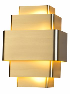 Artdelight Layers - Wandleuchte - 12 x 20 x 27,5 cm - Bronze
