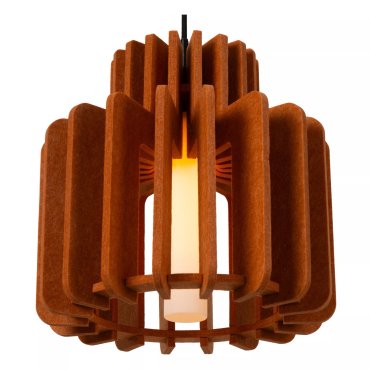 Lucide Rollo - Hängeleuchte - Ø 40 x 150 cm - terracotta