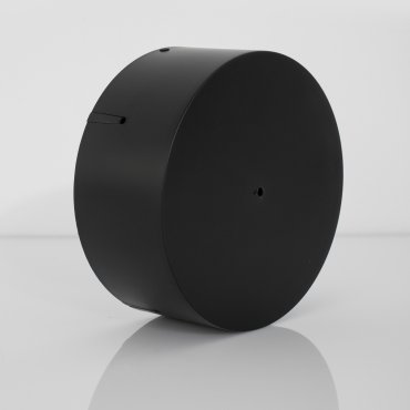 Nova Luce - schwarzer Kasten passend für Belar Pendelleuchte - Ø 15 x 6 cm - schwarz