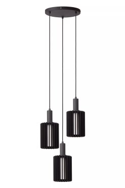 Lucide Lambres - Hängeleuchte - Ø 40 x 164 cm - schwarz