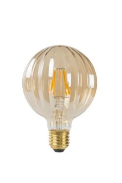 Lucide Led Glühlampe -Ø 9,5 x 13,5 cm - E27 - 6W nicht dimmbar - amber