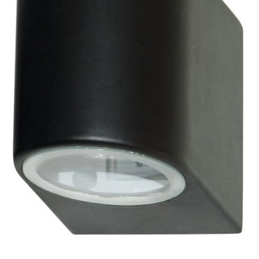 Searchlight Stratton - Außenwandleuchte - 7 x 8 cm - IP44 - schwarz