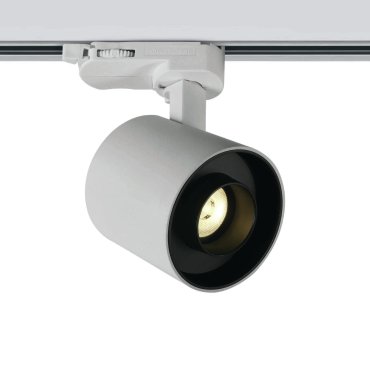 ONE Light Dark Light Tubes - Stromschienenstrahler - 3-Phasen-Schienensystem - Ø 6,8 x 6,6 cm - 6W LED inkl. - weiß