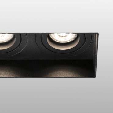Faro Hyde Trimless - Einbaustrahler - 164 x 82 mm, 182 x 93 mm Einbaumaß - mattschwarz