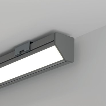 Klus 45-plus - LED-Eckprofil - 1,9 x 1,9 cm - silber eloxiert