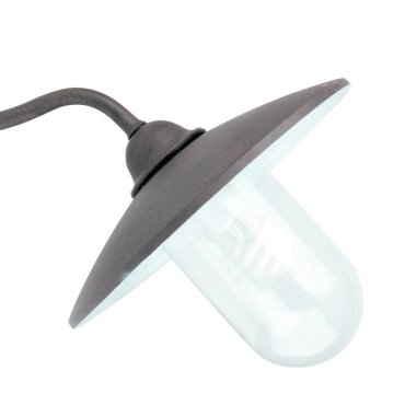 Faro Wally - Wandleuchte - 30 x 37,4 x 30 cm - IP44 - rostbraun