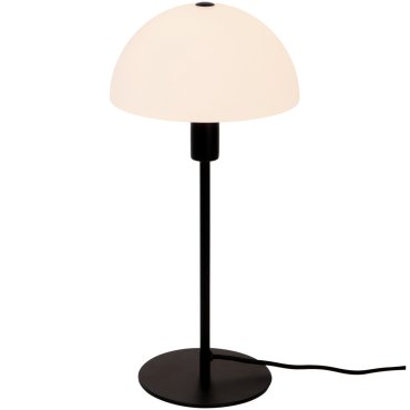 Nordlux Ellen 20 - Tischleuchte - Ø 20 x 40 cm - schwarz und opal