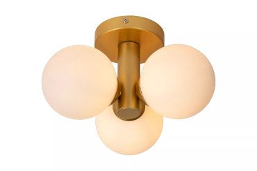Lucide Trudy - Stehleuchte - Ø 30 x 18 cm - IP44 - matt gold/messing