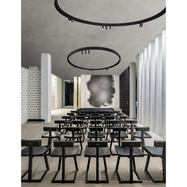 Nova Luce Curve - Kurvenbahn 90 Grad - 120 x 4,1 x 7,5 cm - Sand schwarz