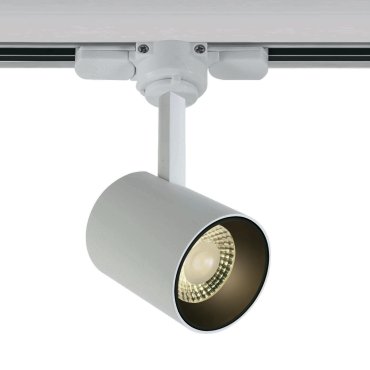 ONE Light COB Cylinder - Stromschienenstrahler - 3-Phasen-Schienensystem - Ø 6 x 7,5 cm - 8W dimmbare LED inkl. - weiß