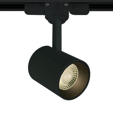 ONE Light COB Cylinder - Stromschienenstrahler - 3-Phasen-Schienensystem - Ø 6 x 7,5 cm - 8W dimmbare LED inkl. - schwarz