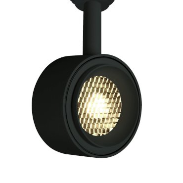 ONE Light Honeycomb - Stromschienenstrahler - 3-Phasen-Schienensystem - Ø 7 x 10 cm - 8W dimmbare LED inkl. - schwarz
