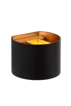 Lucide Xio - Wandleuchte mit verstellbarem Abstrahlwinkel - 11 x 13 x 9,7 cm - 3,5W dimmbare LED inkl. - schwarz