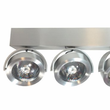 Artdelight Dutchess LED - Aufbaustrahler 3L - 40 x 6 x 19 cm - 3 x 13W dimmbare LED inkl - Aluminium