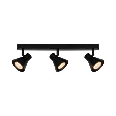 Nordlux Oak 9 - Aufbaustrahler 3L - 45 x 8,6 cm - schwarz