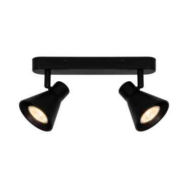 Nordlux Oak 9 - Aufbaustrahler 2L - 28,5 x 8,6 cm - schwarz