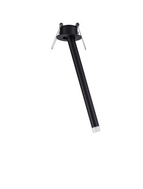 Nova Luce Stilvi - Deckenleuchte - Ø 5 x 24 cm - 4W LED inkl. - Sand schwarz
