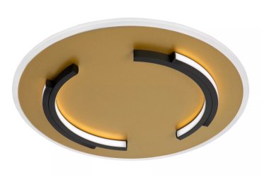 Lucide Andreas - Deckenleuchte - Ø 39,6 x 5,1 cm - 30W LED inkl - gold