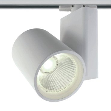 ONE Light COB Track Spot - Stromschienenstrahler mit COB LED - 3-Phasen-Schienensystem - Ø 10 x 14 cm - 42W LED inkl. - weiß - weiße Lichtfarbe