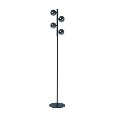 AUSSTELLUNGSSTÜCK - Lucide Tycho - Stehleuchte - 154 cm - schwarz