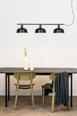 Faro Tatawin - Hängeleuchte 3L - 16,6 x 100 x 210 cm - schwarz