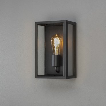 Konstsmide Carpi – außenwandleuchte – 18 x 13,5 x 30 cm – IP44 – schwarz