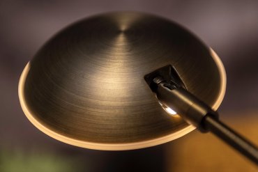 Artdelight Palermo - Stehleuchte - Ø 26 x 170 cm - 10W dimmbar bis warm LED inkl. - antike Bronze