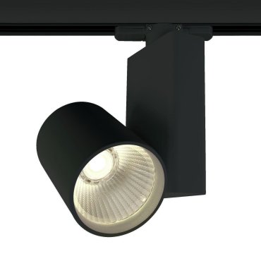 ONE Light COB Track Spot - Schienenspot - 3-Phasen-Schienensystem - Ø 8 x 14 cm - 15W LED inkl. - schwarz - Lichtfarbe warmweiß