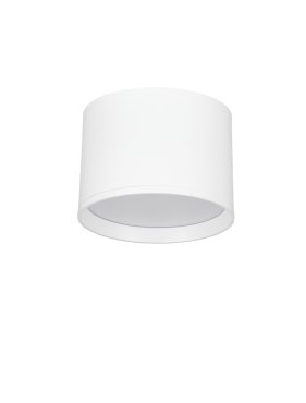 Nova Luce Ziaza - Deckenleuchte - Ø 12 x 8,6 cm - 17W LED inkl. - Sand Weiß