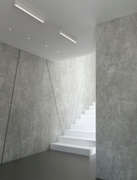 Maxlight Linear - Deckenleuchte - 57 x 5 x 6 cm - 18W LED inkl. - weiß