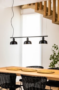 Faro Tatawin - Hängeleuchte 3L - 8,1 x 100 x 210 cm - schwarz