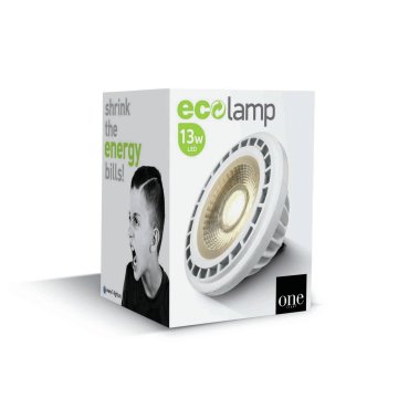 ONE Light R111 GU10 LED - Ø 11,1 x 6,9 cm - GU10 - 13W nicht dimmbar - weiß - 4000K