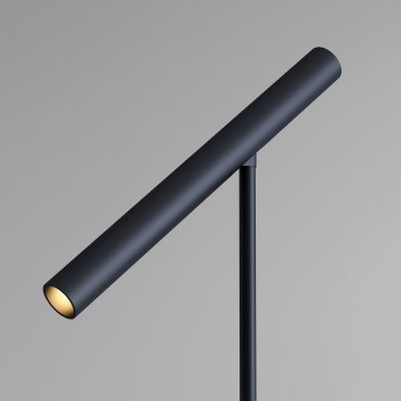 Artdelight Kansas - Stehleuchte - Ø 2,5 x 140 cm - 6W dimmbare led inkl - schwarz