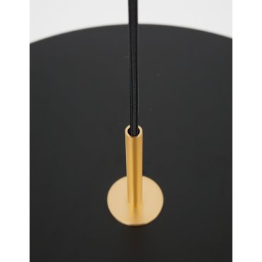Nova Luce Vetro - Hängeleuchte - Ø 50 x 130 cm - 37W LED inkl. - mattschwarz