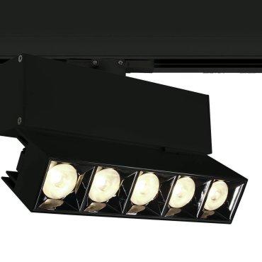 ONE Light Mirror Square - Stromschienenstrahler - 3-Phasen-Schienensystem - 19,3 x 5,4 x 5,4 cm - 20W LED inkl. - schwarz
