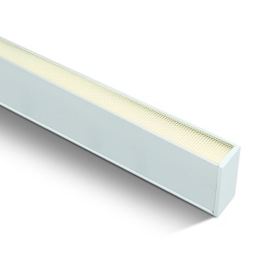 ONE Light LED-Linear-Profile Medium - 7 x 3,5 cm - 150 cm Länge - 50W LED inkl. - weiß - warmweiße Lichtfarbe