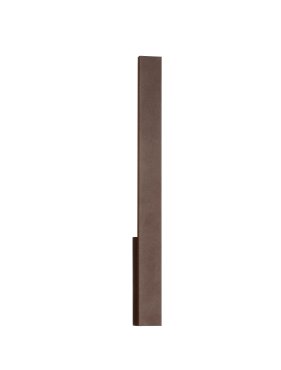Nova Luce Isos - Außenwandleuchte - 5,3 x 61 x 6 cm - 6W LED inkl. - IP65 - corten