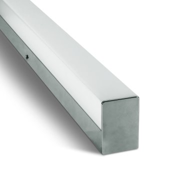 ONE Light Mirror LED Square - Spiegelleuchte - 60 x 4 x 5,8 cm - 15W LED inkl. - IP44 - Chrom