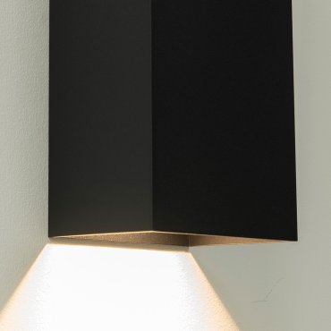 Artdelight Dante XL - Wandleuchte - 9 x 10 x 24 cm - schwarz