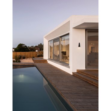 Nova Luce Veiro - Außenwandleuchte - 9,3 x 9 x 20,5 cm - 6W LED inkl. - IP65 - anthrazit