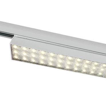 ONE Light High Power Linear - Stromschienenleuchte - 3-Phasen-Schienensystem - 58 x 4 x 6,4 cm - inkl. 30W LED - weiß - warmweiße Lichtfarbe