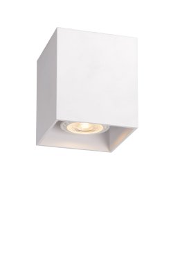 Lucide Bodi Square - Aufbaustrahler - 8,2 x 8,2 x 9,5 cm - weiß