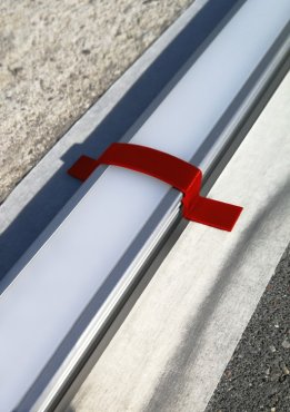 KLUS HR-MAX - Befestigungsschelle - rot