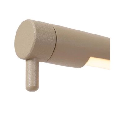 Lucide Madison - Schreibtischlampe mit Touch-Dimmer - 62,5 x 5,5 x 33 cm - 6,5W dimmbar inkl. LED - taupe