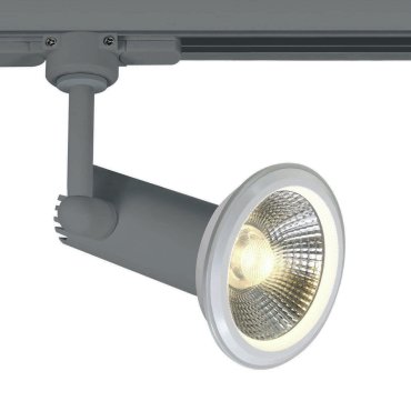 ONE Light E27 Track Spot - Schienenspot - 3-Phasen-Schienensystem - Ø 8 x 4,5 cm - grau